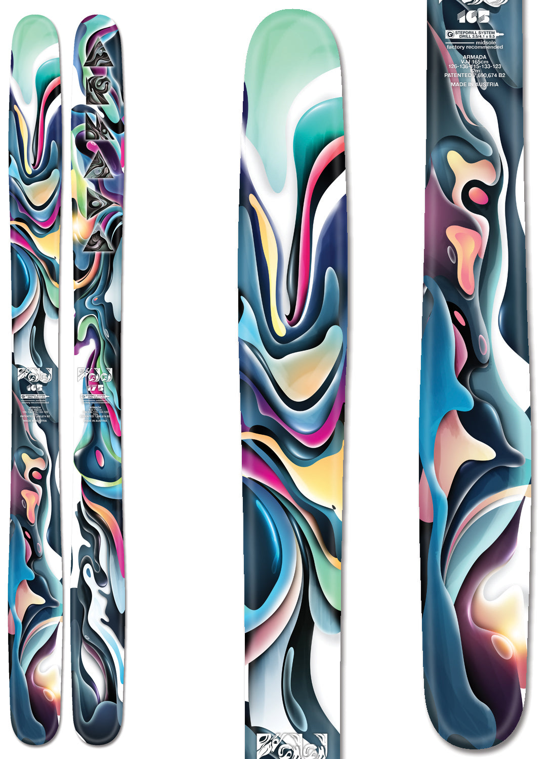 Armada VJJ Skis - Women's 2014 Front View