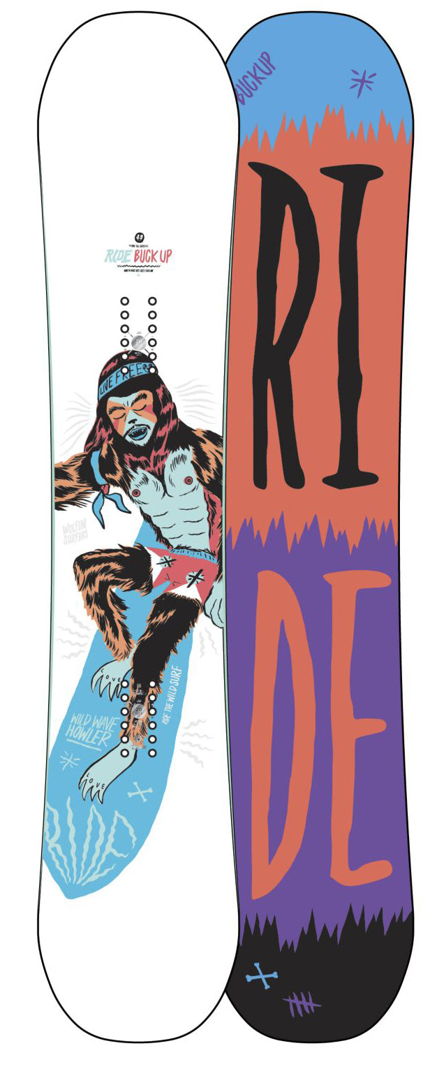 Ride Buck Up Snowboard 2014
