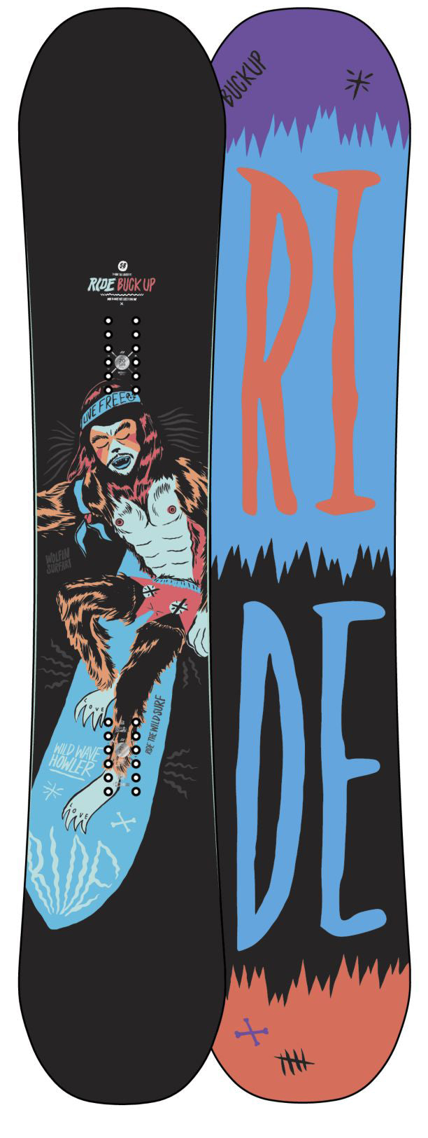 Ride Buck Up Snowboard 2014