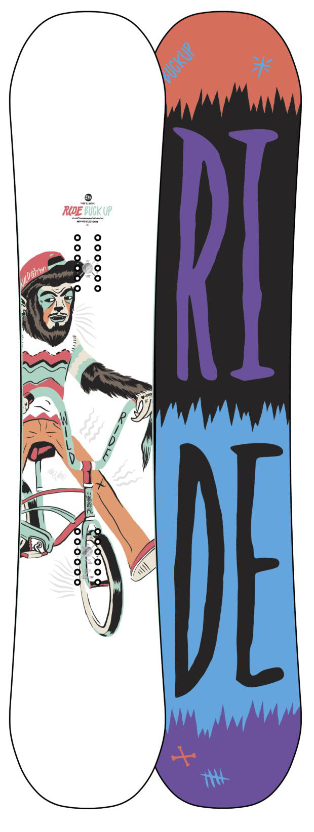Ride Buck Up Snowboard 2014