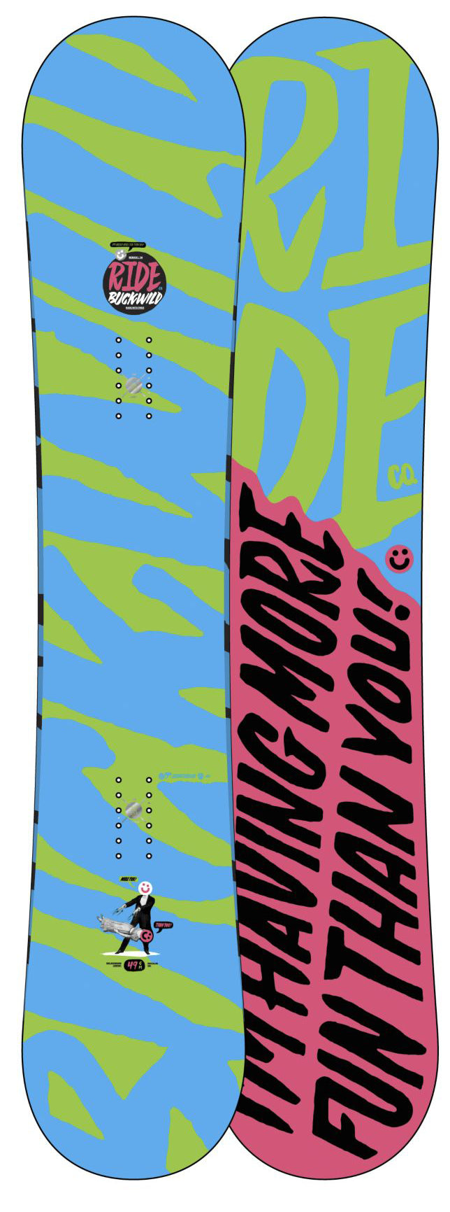 Ride Buckwild Snowboard 2014