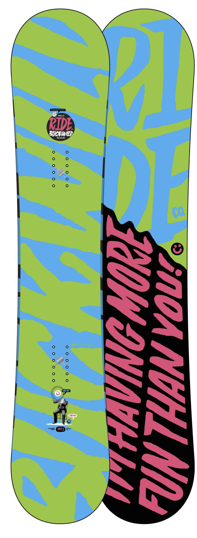 Ride Buckwild Snowboard 2014