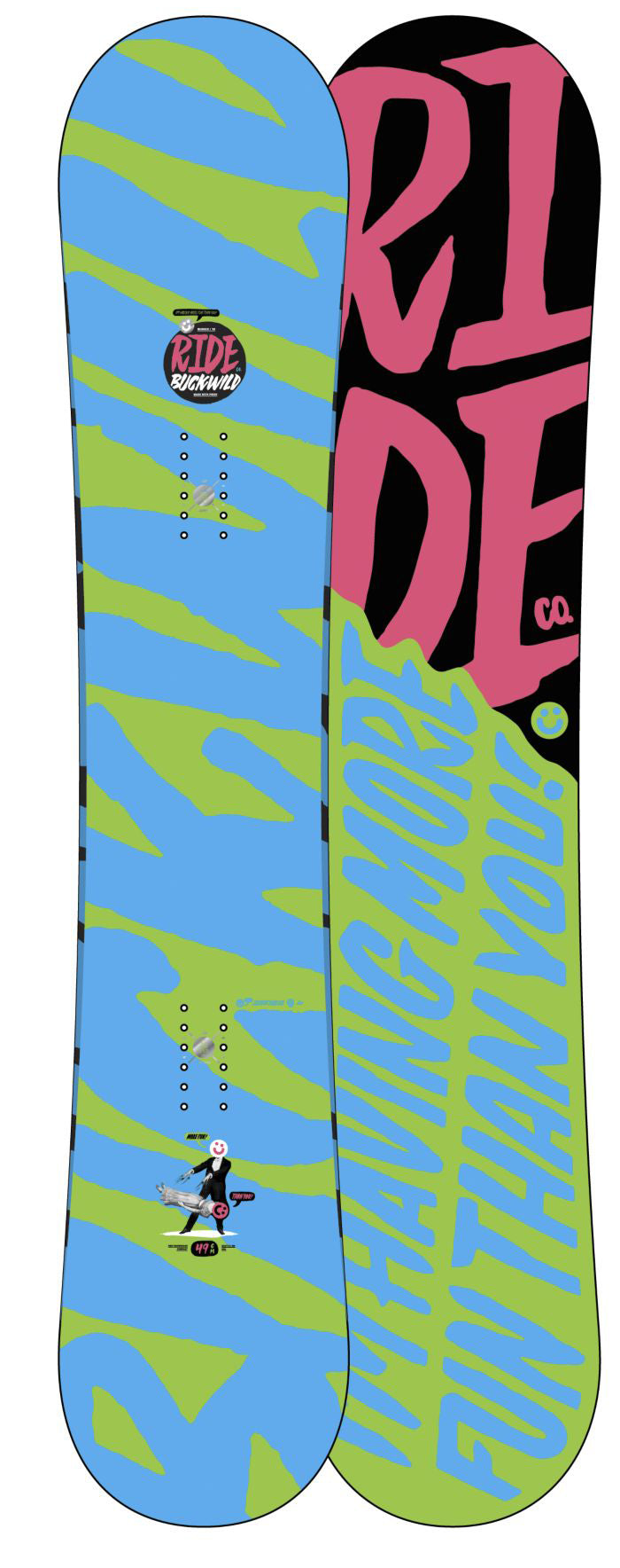 Ride Buckwild Snowboard 2014