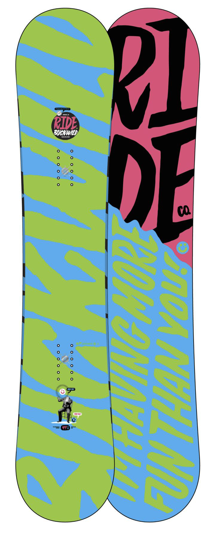 Ride Buckwild Snowboard 2014