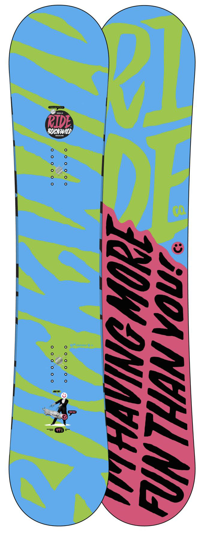 Ride Buckwild Snowboard 2014