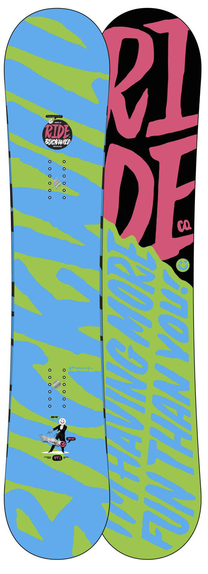 Ride Buckwild Snowboard 2014