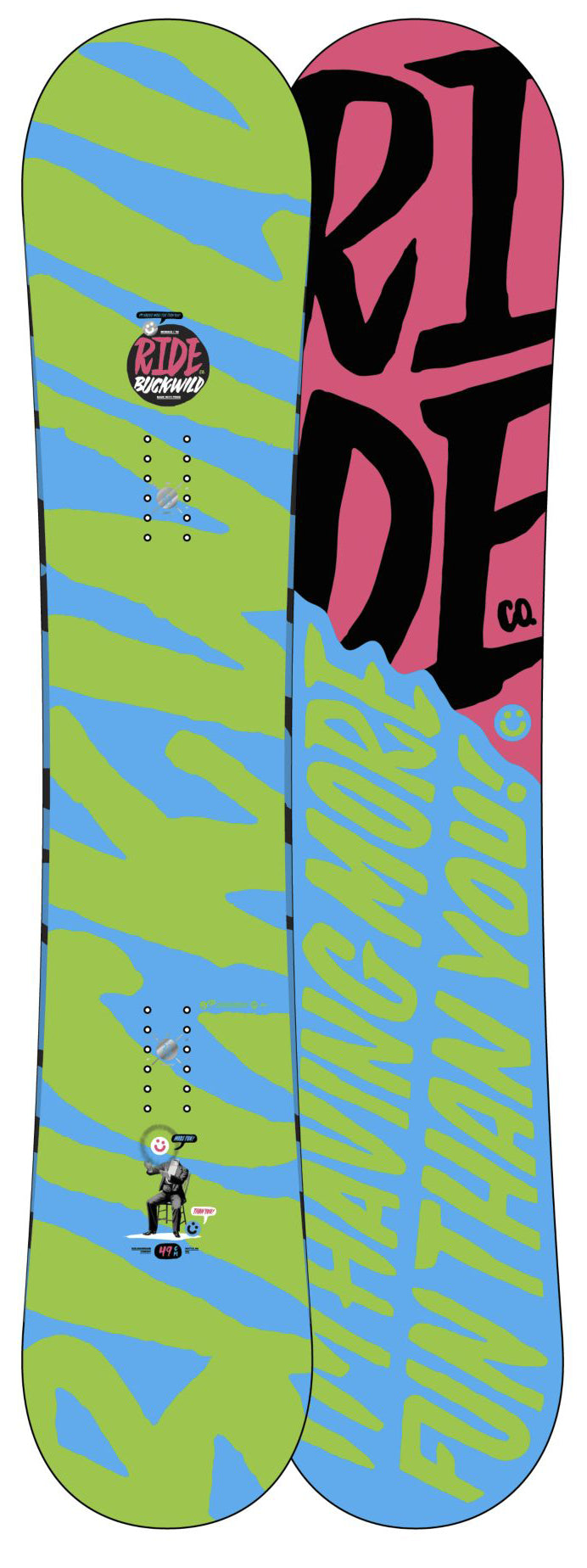 Ride Buckwild Snowboard 2014