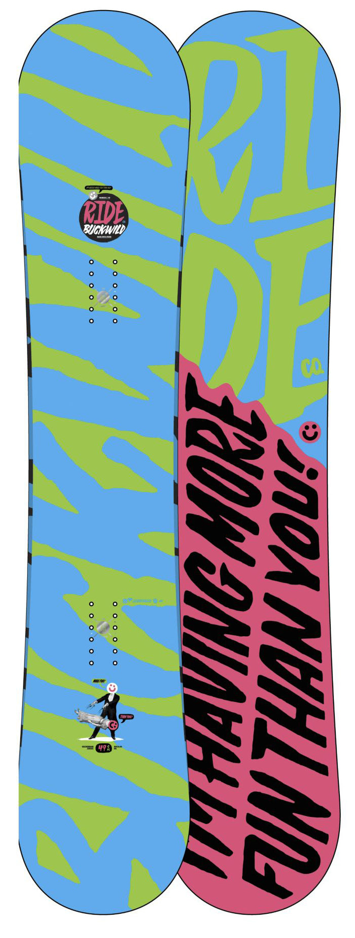 Ride Buckwild Snowboard 2014