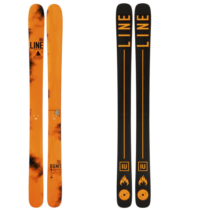 Line Skis Influence Skis 2014 Base View