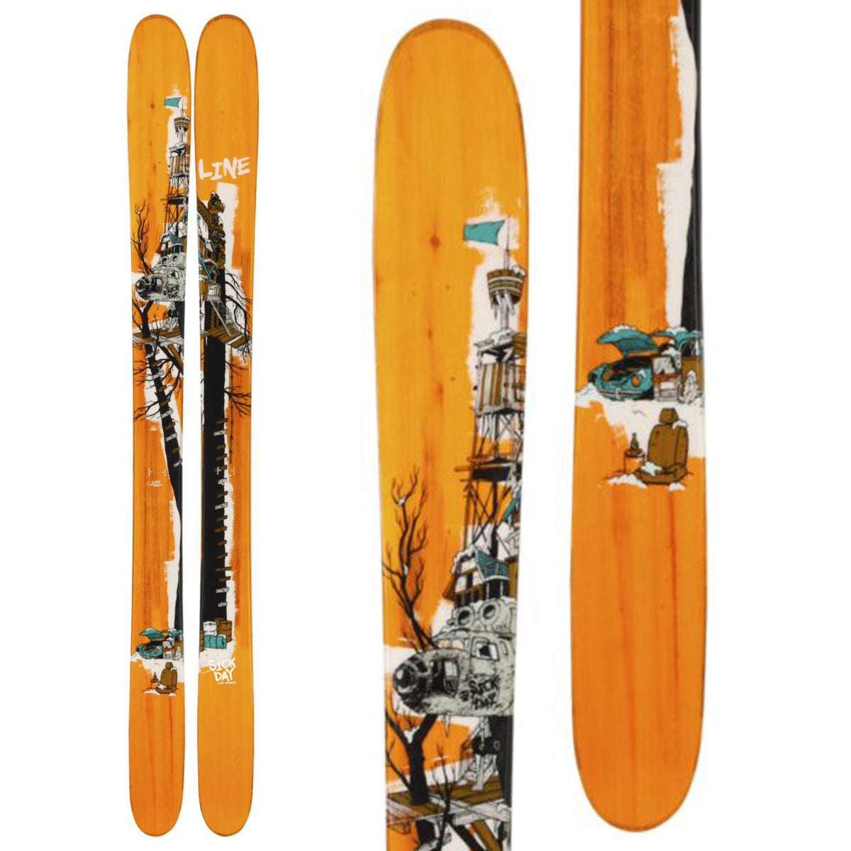 Line Skis Sick Day 110 Skis 2014