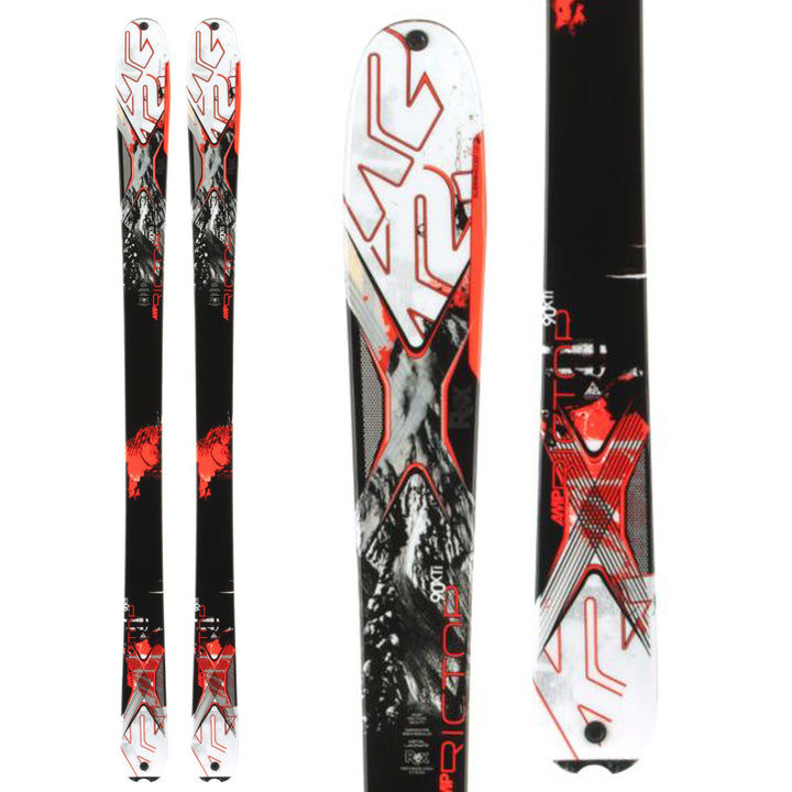 K2 AMP Rictor 90XTi Skis 2014