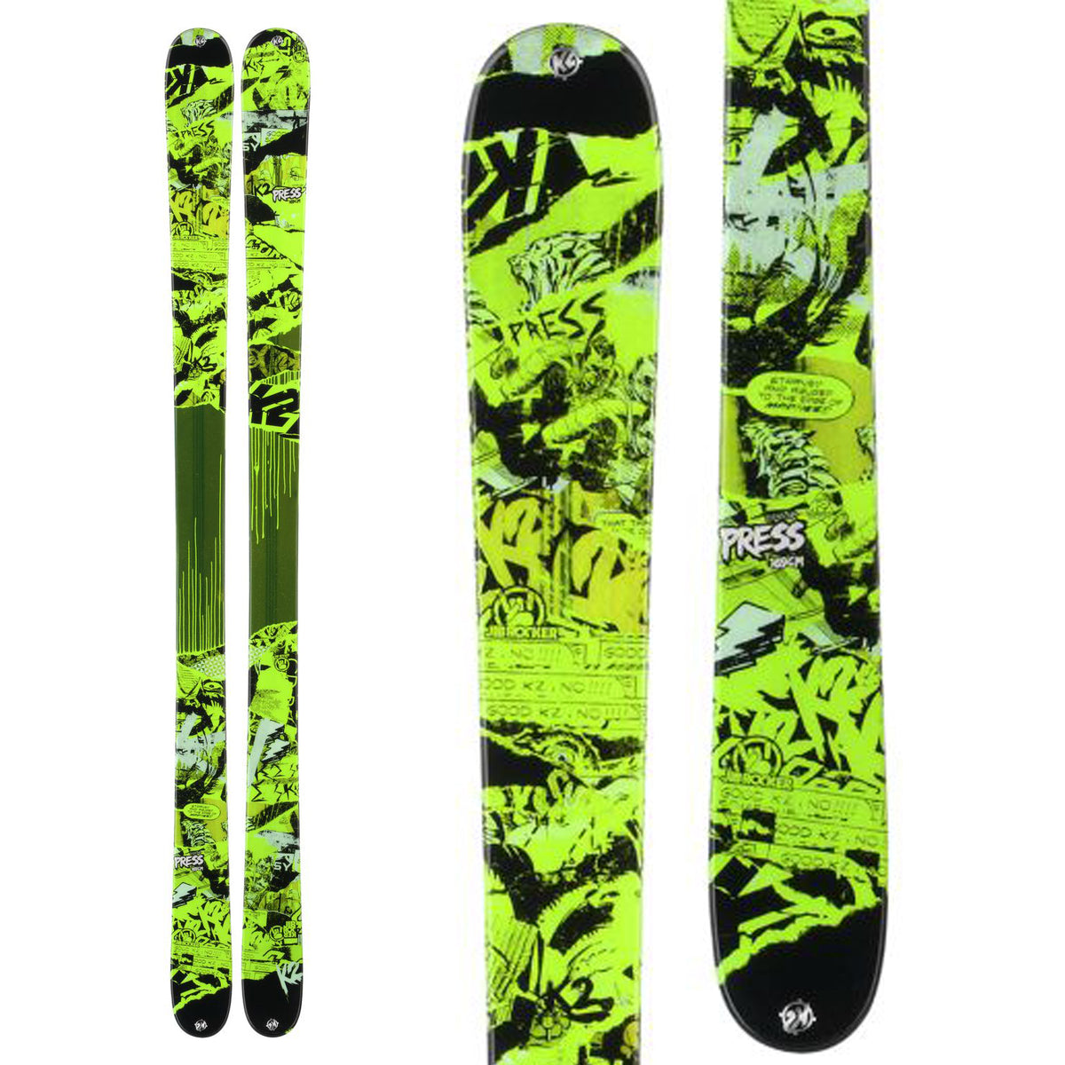 K2 Press Skis 2014