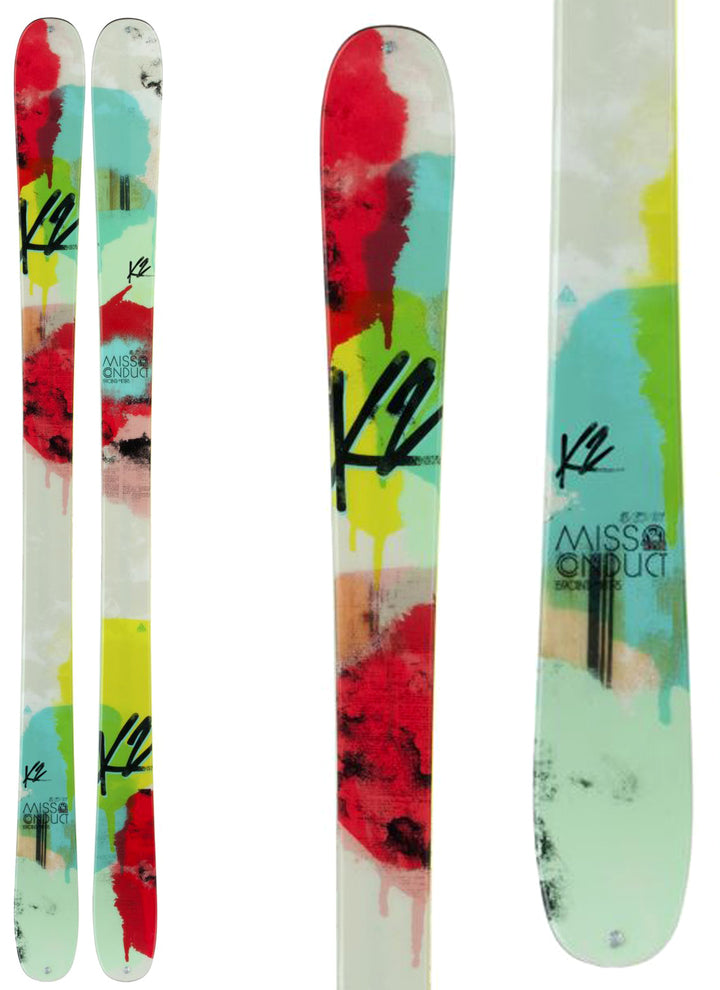 K2 MissConduct Skis - Women's 2014 Detail 1 View