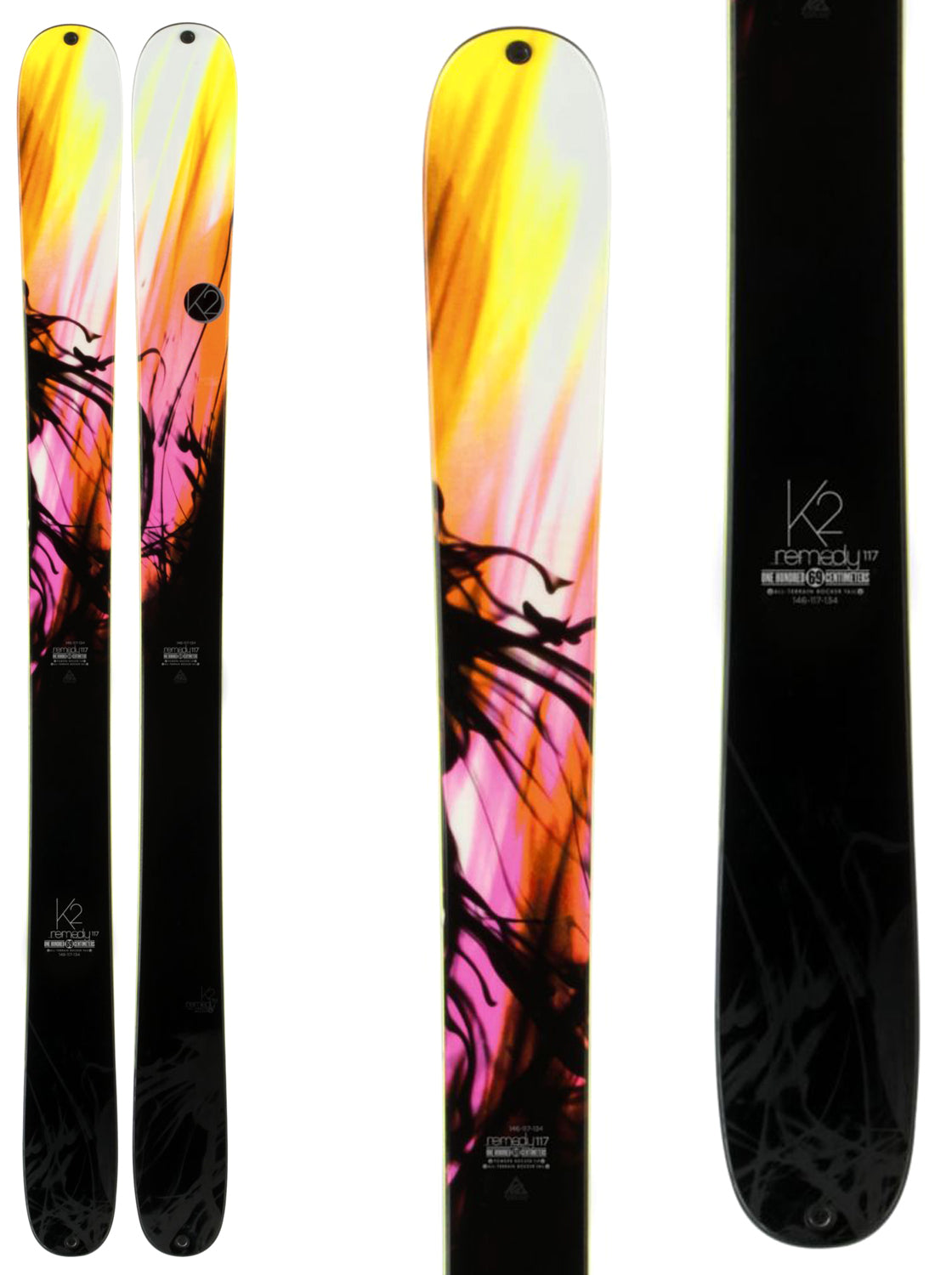 K2 Remedy 117 Skis - Women's 2014 Detail 1 View
