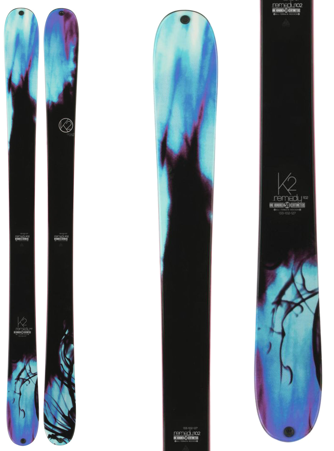 K2 Remedy 102 Skis - Women's 2014 Detail 1 View