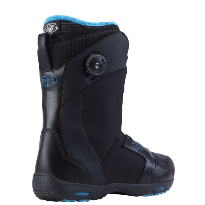 Ride Lasso Boa Coiler Snowboard Boots 2014 Black Back View