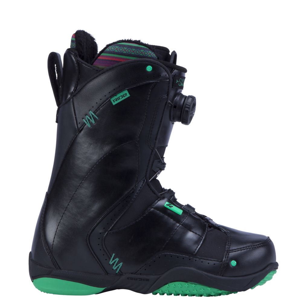 Ride Sash Boa Coiler Snowboard Boots - Women's 2014 Black