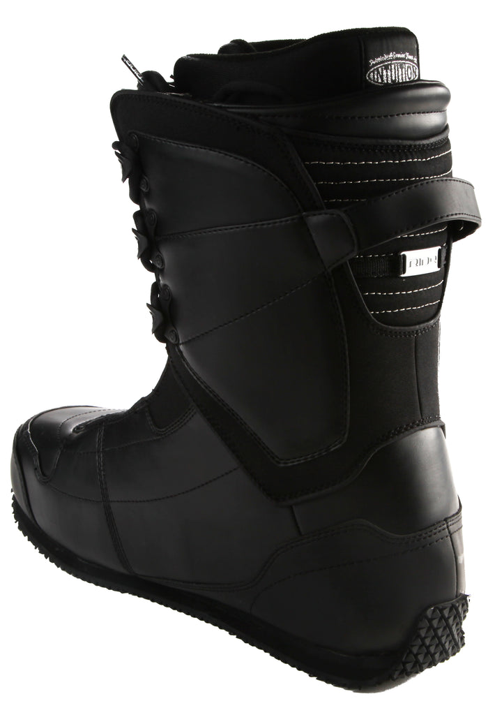 Ride Bigfoot Snowboard Boots 2017 Black Back View