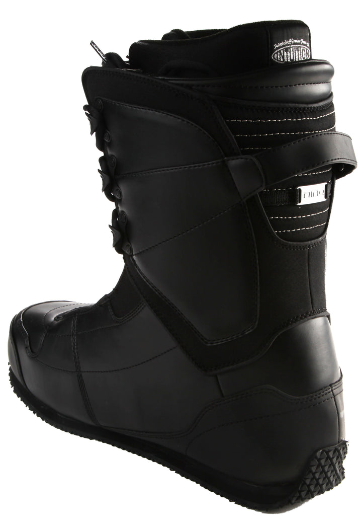 Ride Bigfoot Snowboard Boots 2017 Black Back View