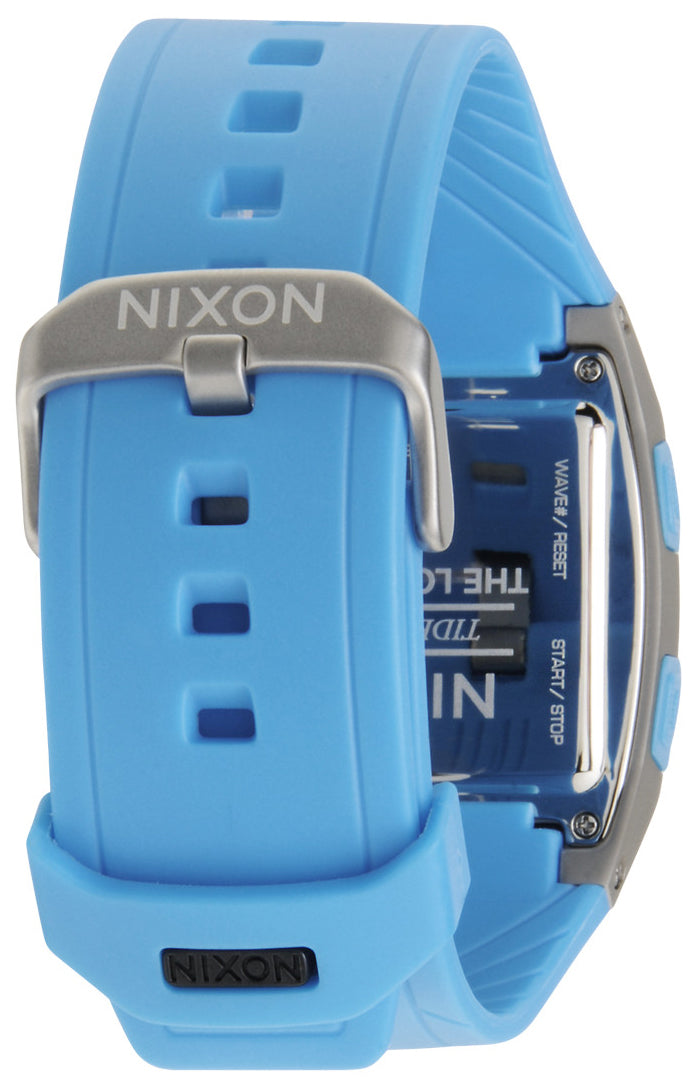 Nixon The Lodown TI Watch Sky Blue / Black Back View