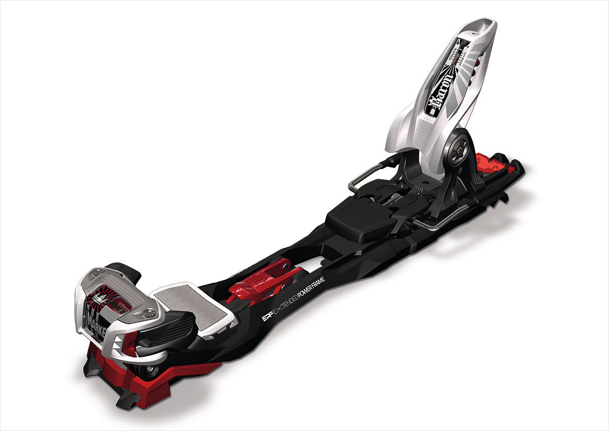 Marker Baron EPF Large Ski Bindings 2015 Black/White/Red Front View