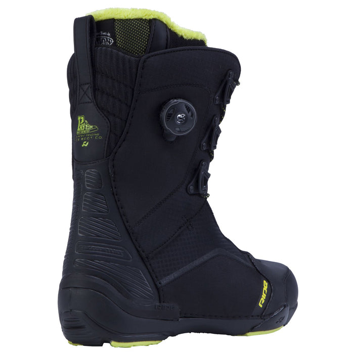 Ride FUL Snowboard Boots 2014 Black Back View