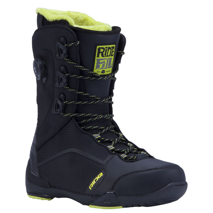 Ride FUL Snowboard Boots 2014 Black Front View