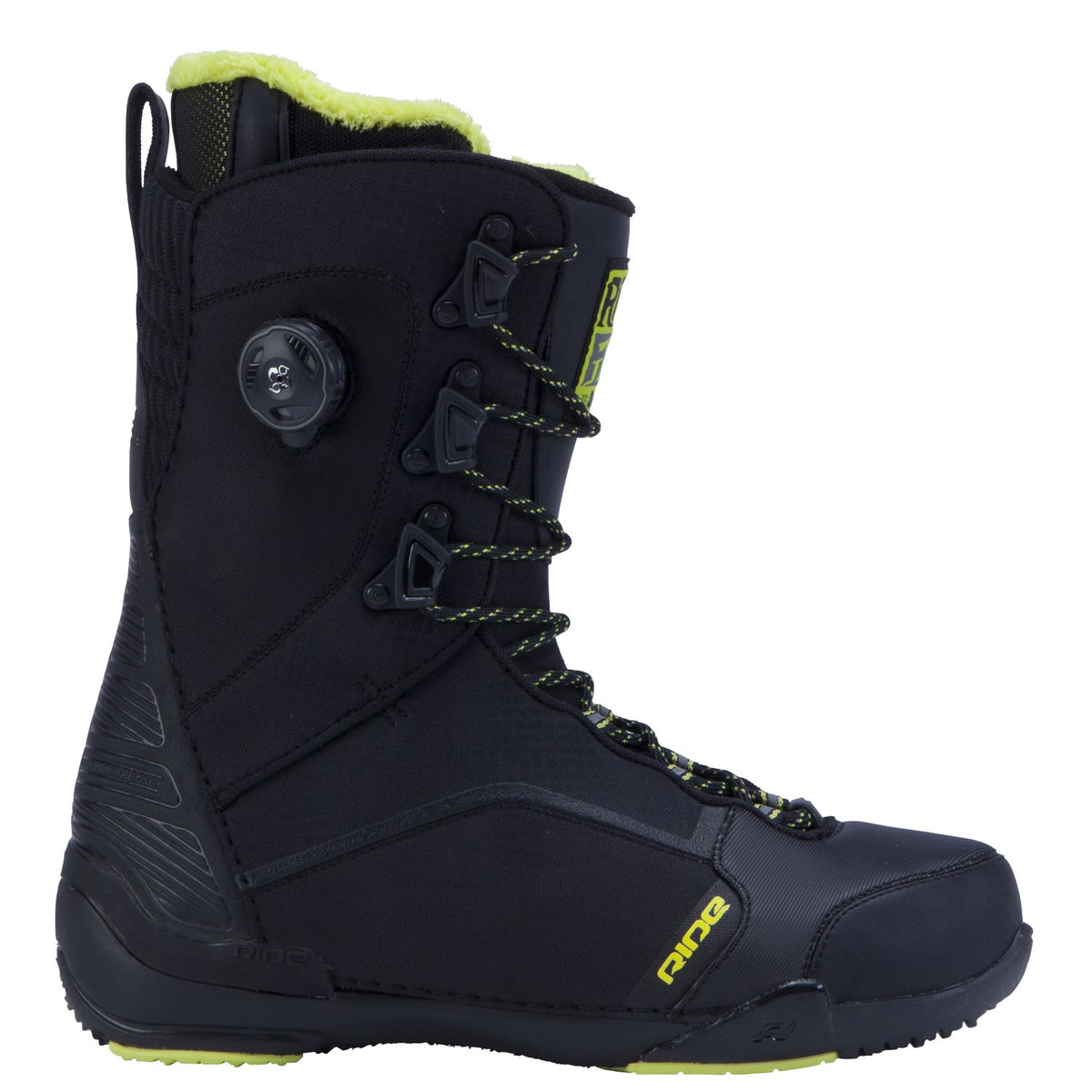 Ride FUL Snowboard Boots 2014 Black Side View