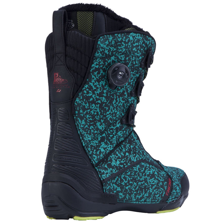 Ride FUL Snowboard Boots 2014 Speckle Back View