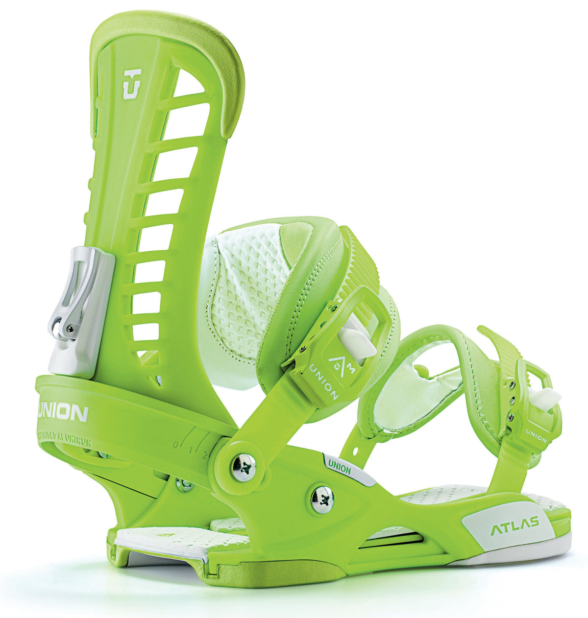 Union Atlas Snowboard Bindings 2014 Acid Green