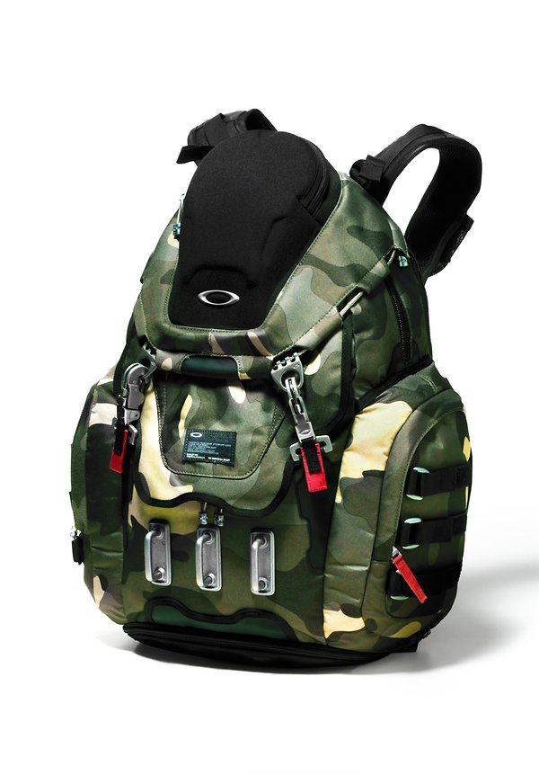 Oakley Kitchen Sink Backpack Worn Olive Front View