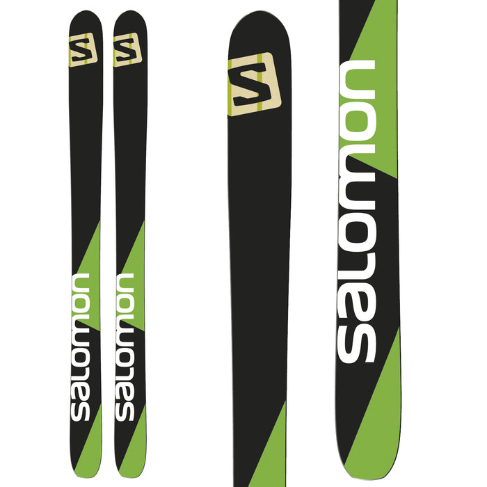 Salomon Q-115 Skis 2014 Base View