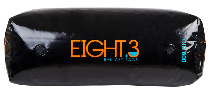 Eight.3 Plug 'n Play Trapezoid 800 lbs Ballast Bag Black/Juice Top View