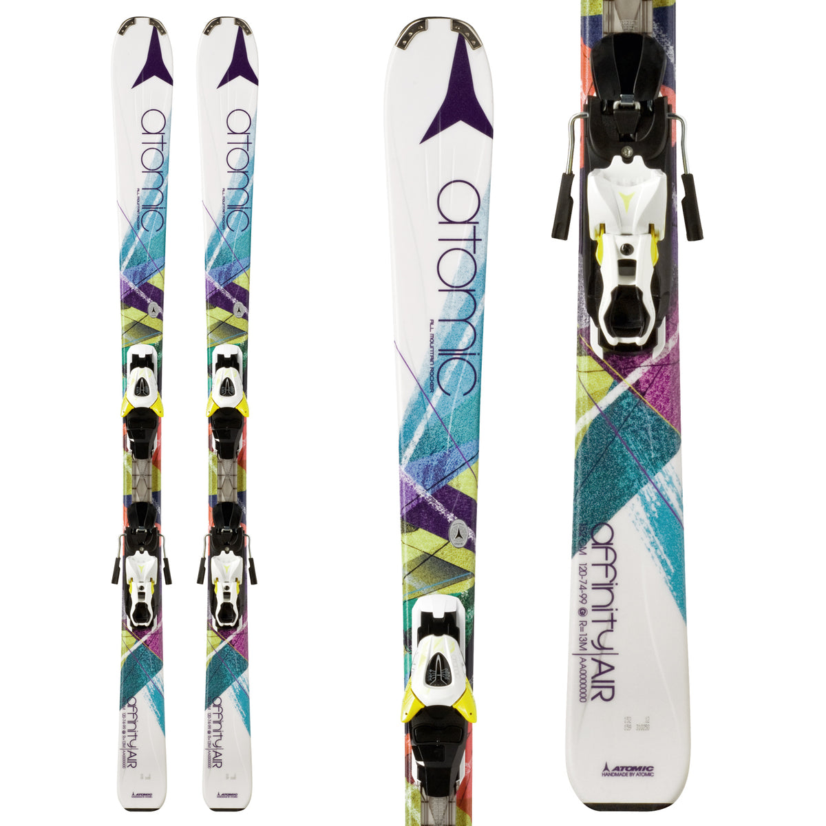 Atomic Affinity Air Skis + XTE 10 Lady Bindings - Women's 2014