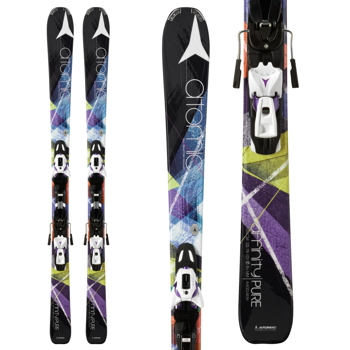 Atomic Affinity Pure Skis + XTO 10 AF Bindings - Women's 2014