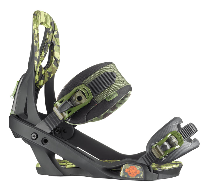 Salomon Arcade Snowboard Bindings 2014 Black Side View