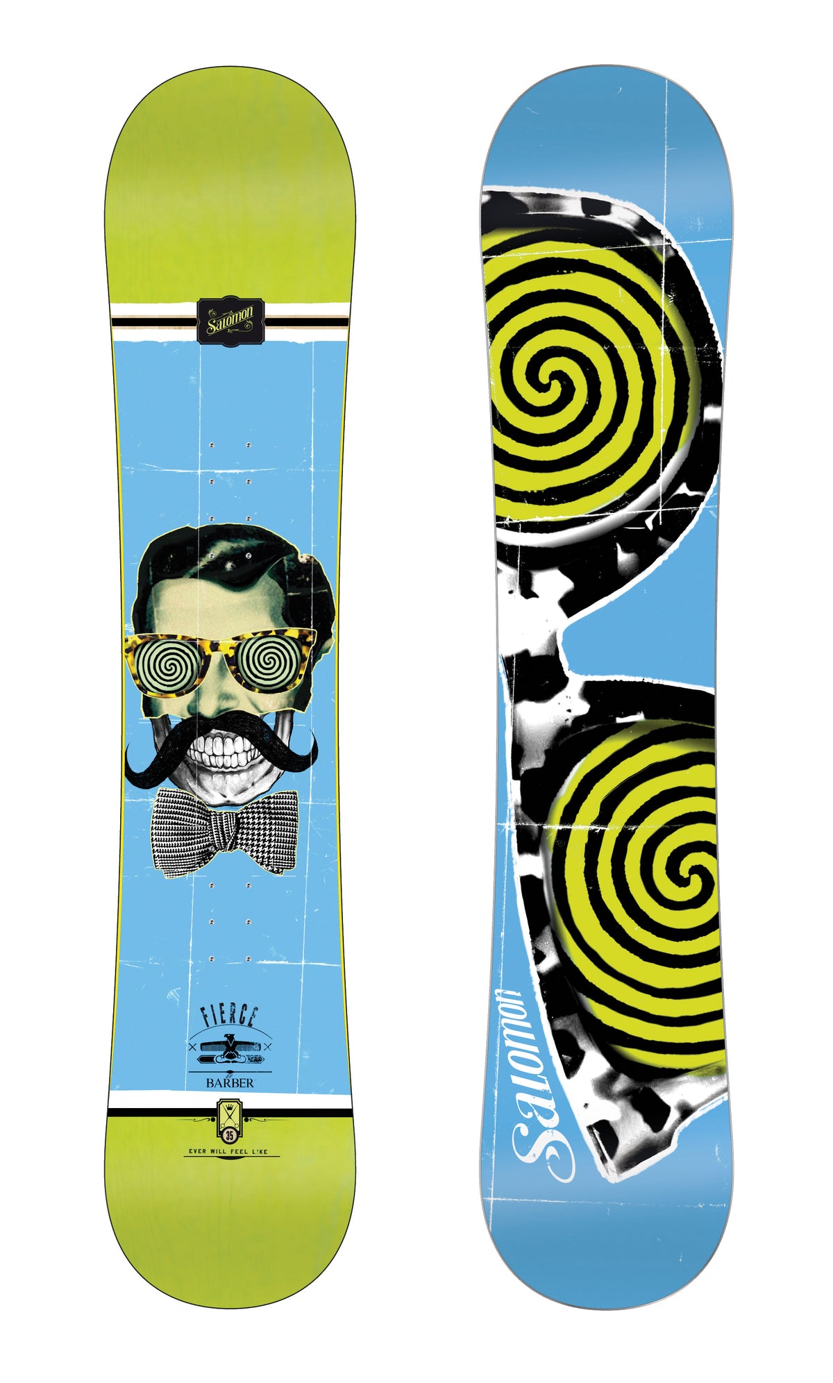 Salomon Fierce Snowboard - Boy's 2014