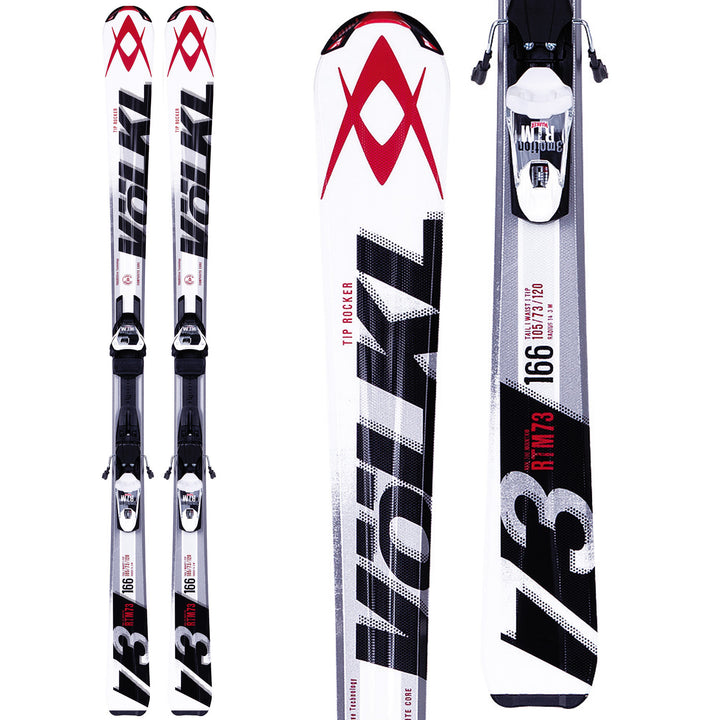 Volkl RTM 73 Skis + 3Motion TP 10.0 Bindings 2014