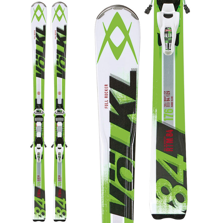 Volkl RTM 84 Skis + iPT Wide Ride 14.0 Bindings 2014
