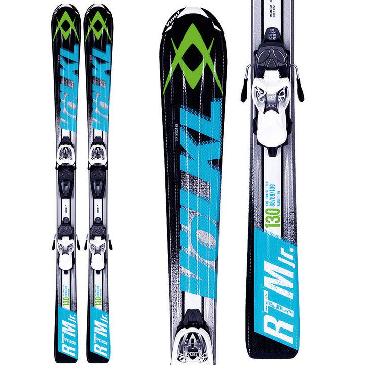 Volkl RTM Jr Skis + 3Motion Jr 4.5 Bindings - Boy's 2014