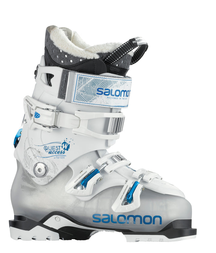Salomon Quest Access 70 Ski Boots - Women's 2014 Crystal Translucent/White