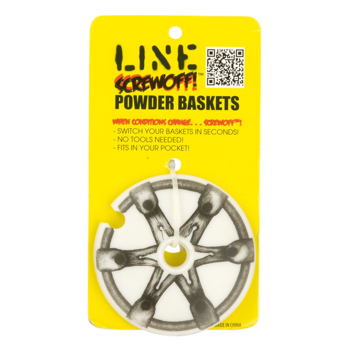 Line Skis Screwoff Powder Baskets 2016 White