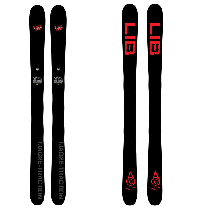 Lib Tech POW NAS ReCurve Skis 2014 Base View
