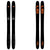 Lib Tech Fully Functional Five NAS ReCurve Skis 2014 Base View