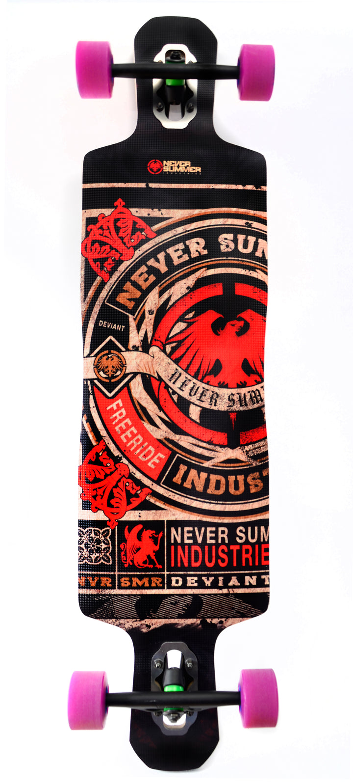 Never Summer Deviant Longboard Complete