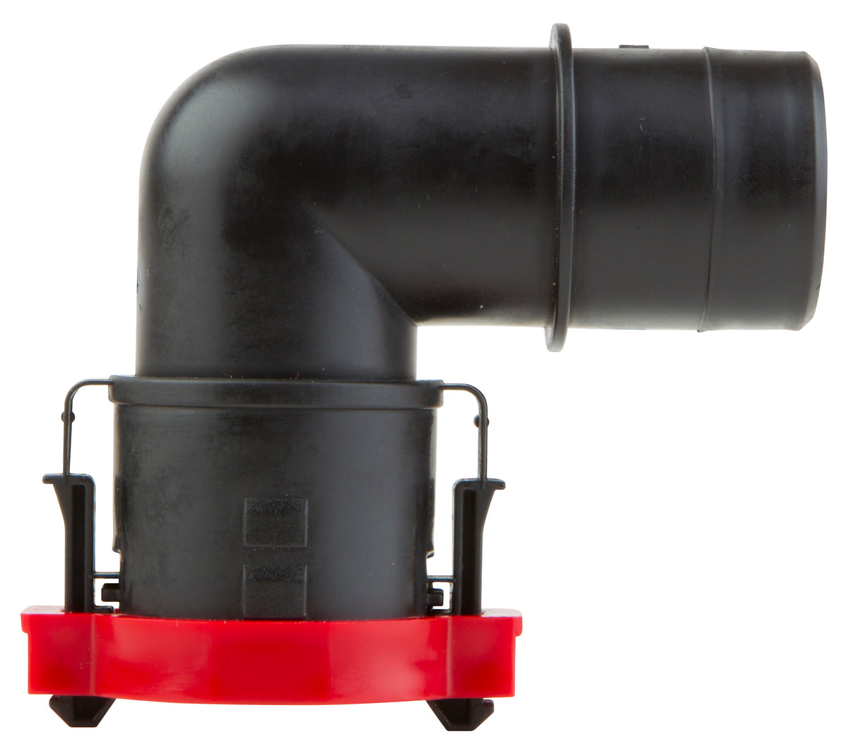 Eight.3 1" Elbow Quick Connect Hose Fitting Black Detail 1 View