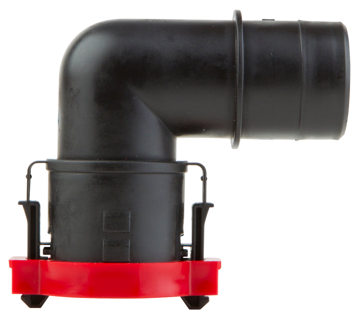 Eight.3 1" Elbow Quick Connect Hose Fitting Black Detail 1 View