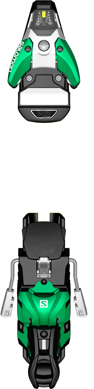 Salomon STH2 13 Ski Bindings 2014 Green/Black