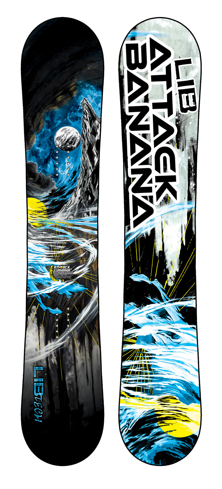 Lib Tech Attack Banana EC2BTX Snowboard 2014