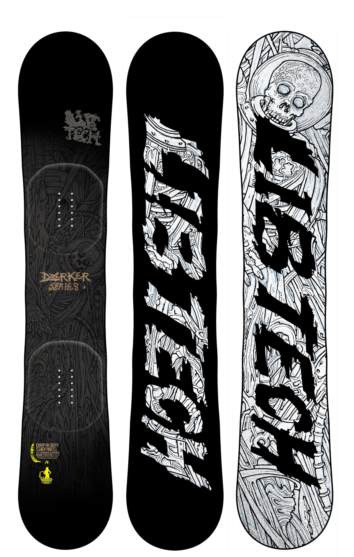 Lib Tech Darker Series C3BTX Snowboard 2014